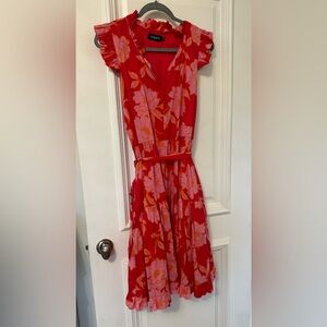 Red/pink feminine dress!